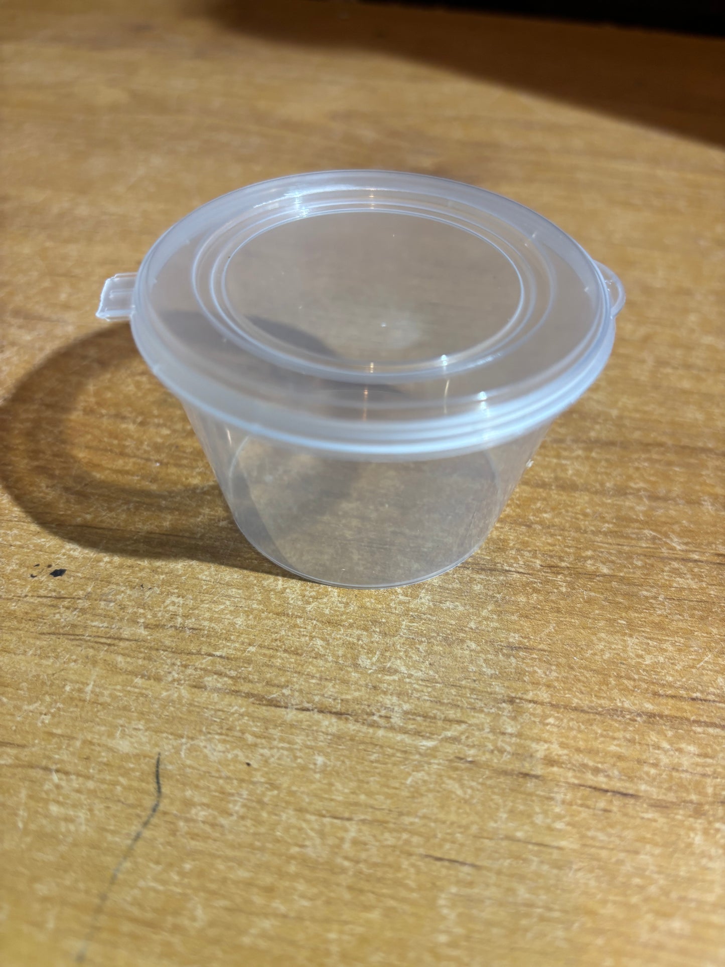 100ml flip lid container .